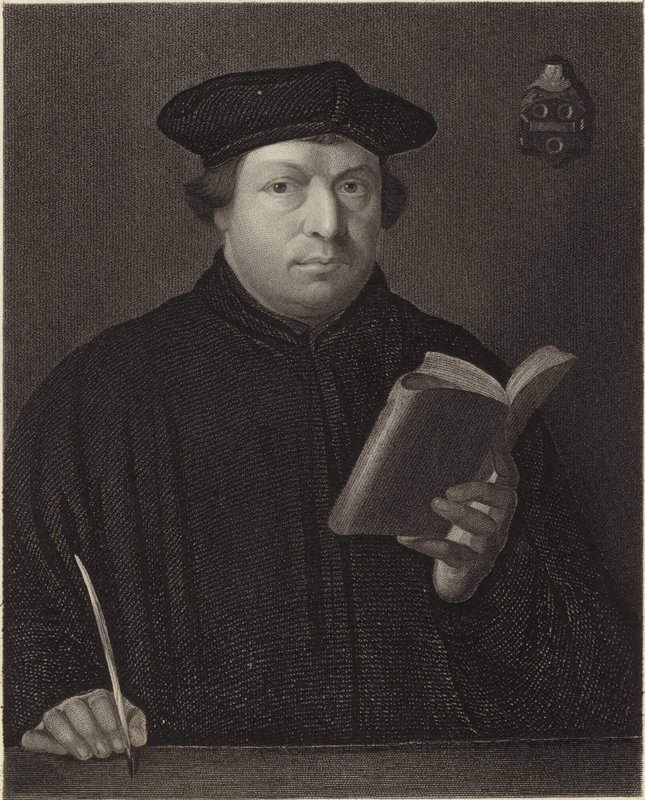 Marcin Luther autorstwa Hans Holbein der Jüngere
