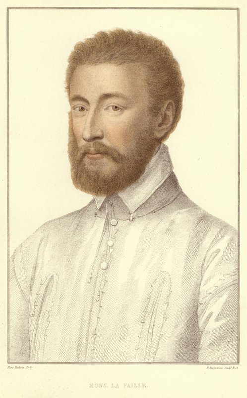 Monsieur La Faille (akwatinta) autorstwa Hans Holbein der Jüngere