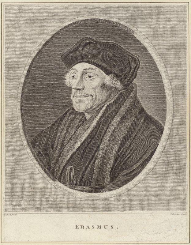 Portret Desideriusa Erasmusa autorstwa Hans Holbein der Jüngere