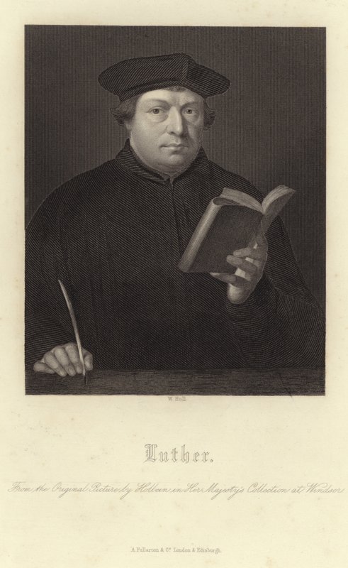 Portret Marcina Lutra autorstwa Hans Holbein der Jüngere