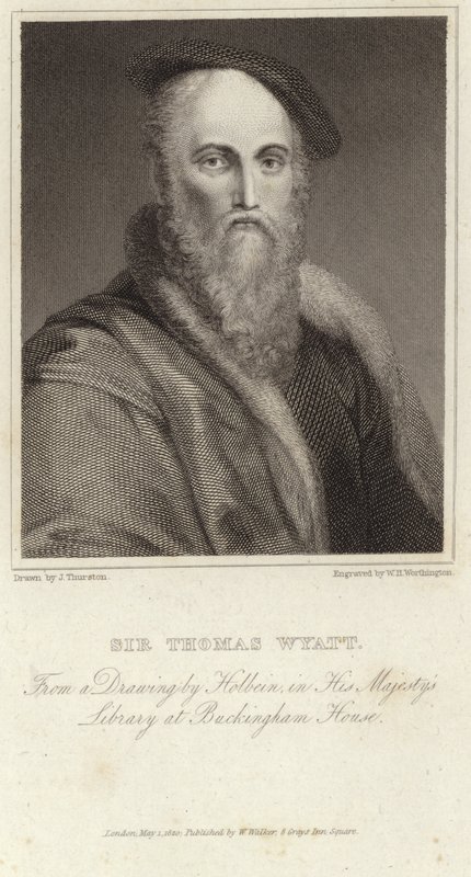 Portret Sir Thomasa Wyatta autorstwa Hans Holbein der Jüngere