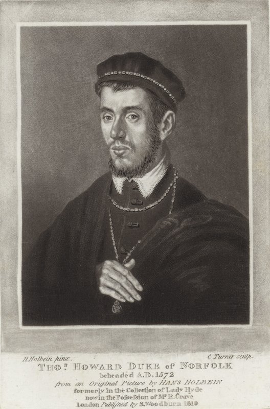 Thomas Howard książę Norfolk autorstwa Hans Holbein der Jüngere