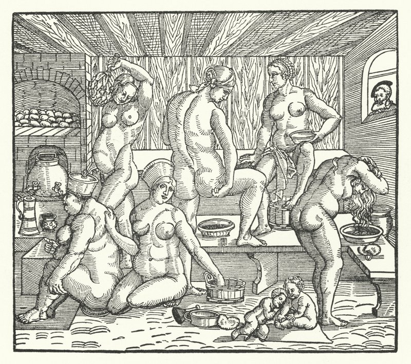 Kąpiące się kobiety autorstwa Hans Sebald Beham