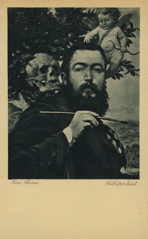 Hans Thoma, niemiecki malarz autorstwa Hans Thoma