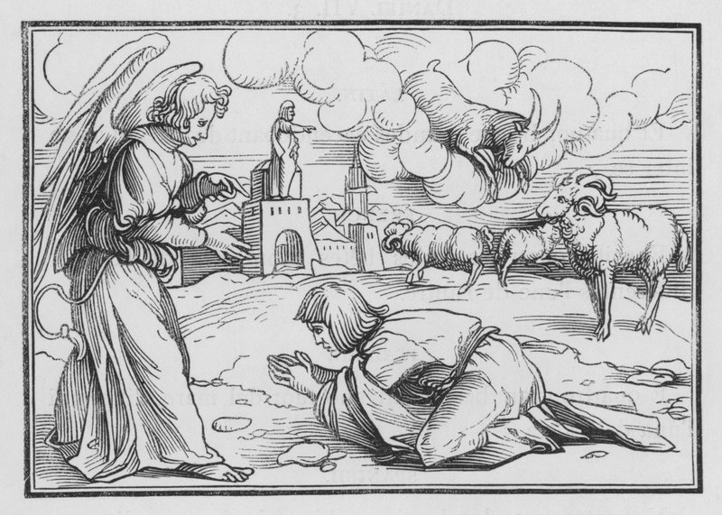 Gabriel Pociesza Daniel, Daniel VIII, 17 autorstwa Hans after Holbein the Younger