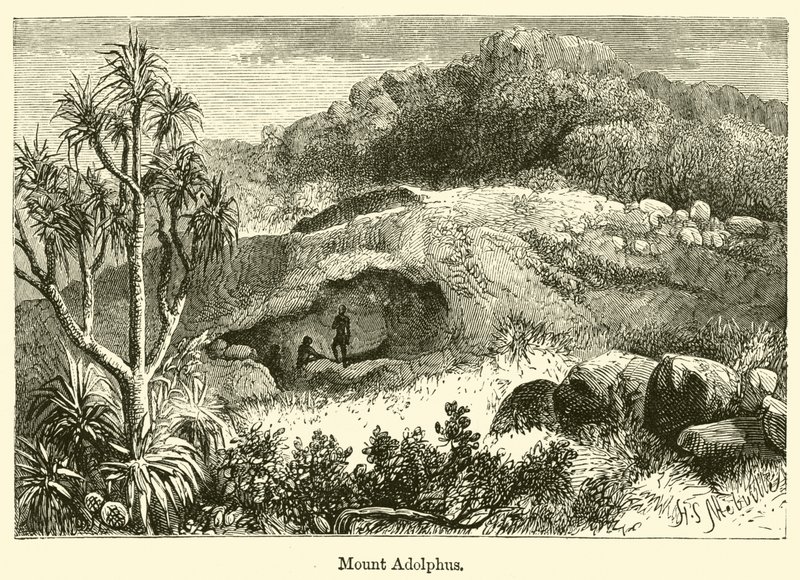 Mount Adolphus autorstwa Harden Sidney Melville