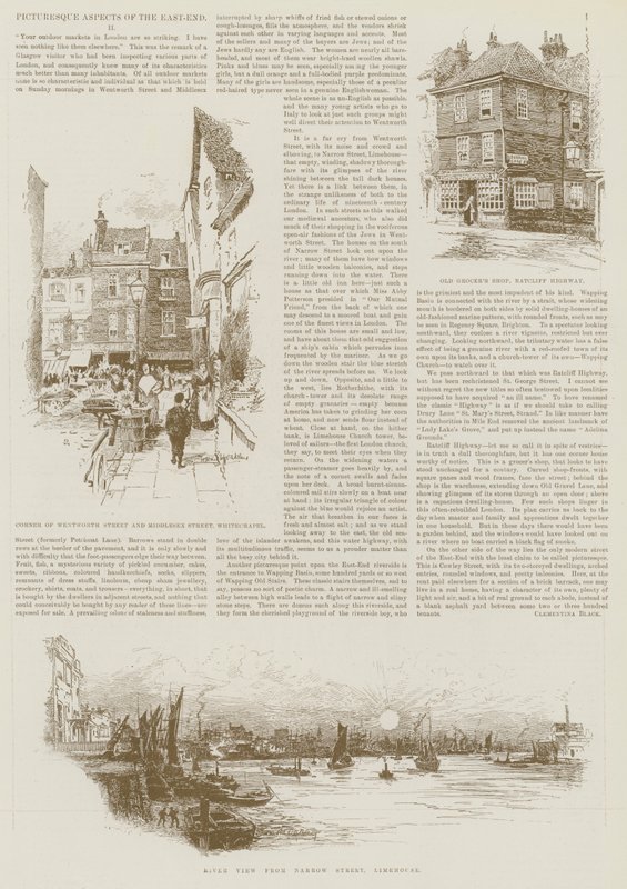 Malownicze aspekty East-End II autorstwa Harold Oakley