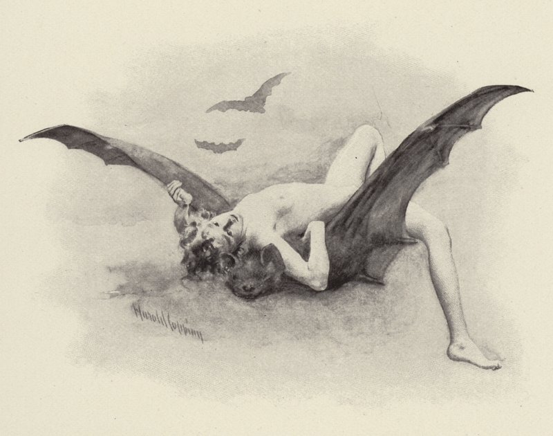 Ariel autorstwa Harold Copping