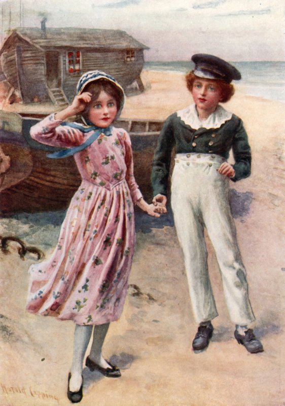 David i Little Em