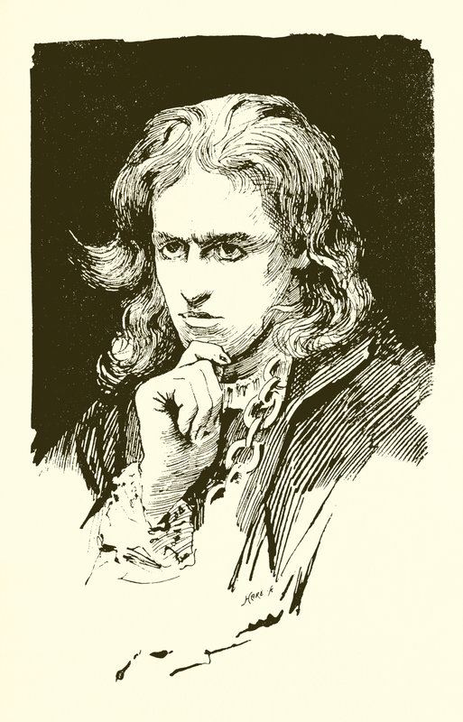 Hamlet, kontemplacja autorstwa Harold Copping