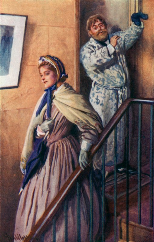 Ilustracja do dobrych żon autorstwa Louisy M Alcott autorstwa Harold Copping