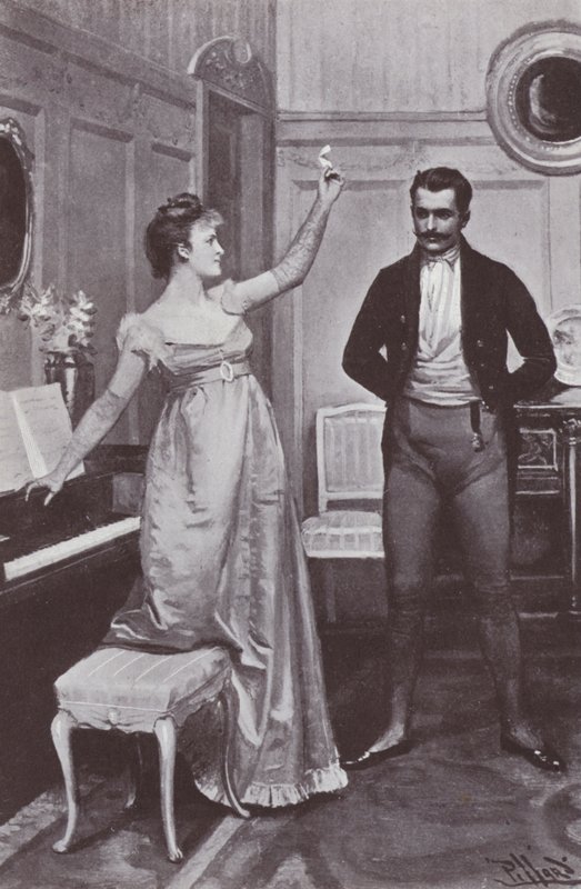 Ilustracja do „Vanity Fair” autorstwa Williama Makepeace