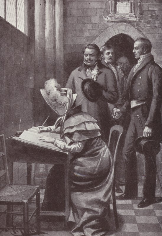 Ilustracja do „Vanity Fair” autorstwa Williama Makepeace