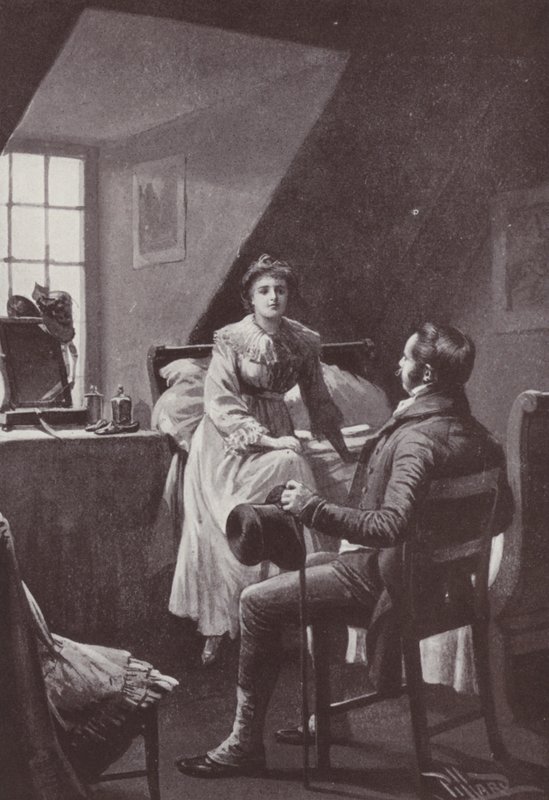 Ilustracja do „Vanity Fair” autorstwa Williama Makepeace