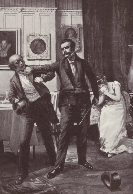 Ilustracja do „Vanity Fair” autorstwa Williama Makepeace