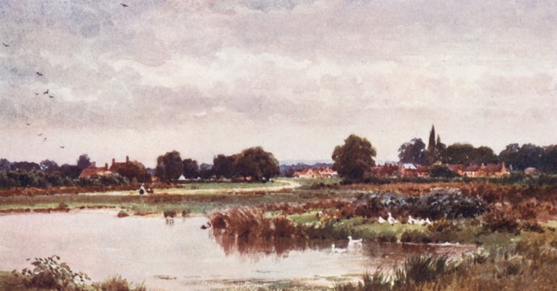 Dunsfold, niedaleko Cranleigh (druk kolorowy) autorstwa Harold Sutton Palmer