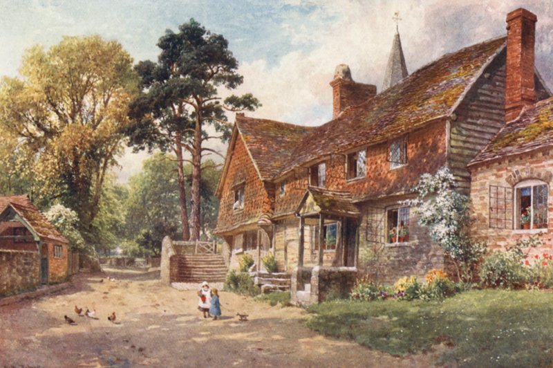 Witley (druk kolorowy) autorstwa Harold Sutton Palmer