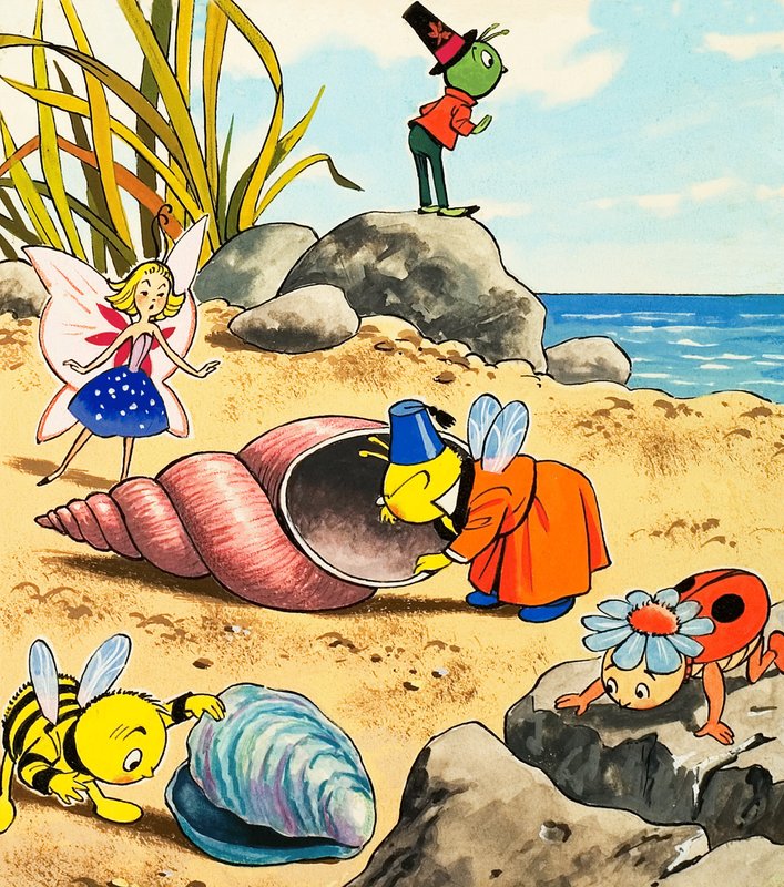 Gregory Grasshopper autorstwa Harold Tamblyn Watts