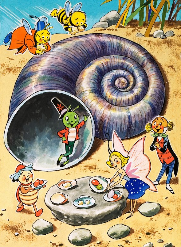 Gregory Grasshopper autorstwa Harold Tamblyn-Watts