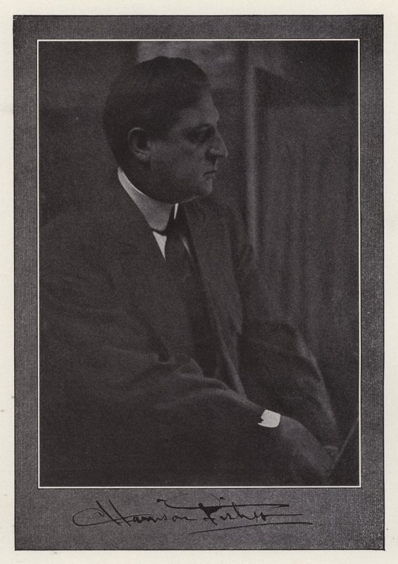 Harrison Fisher (1875-1934), amerykański ilustrator (zdjęcie czarno-białe) autorstwa Harrison Fisher