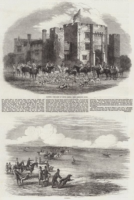 Polowanie i Coursing autorstwa Harrison William Weir
