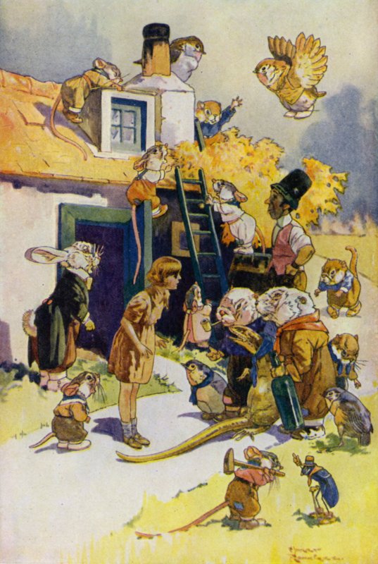 Alicja w Krainie Czarów (kolor lito) autorstwa Harry Rountree
