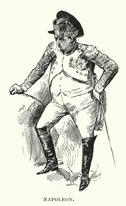 Napoleon (litografia) autorstwa Harry (after) Furniss