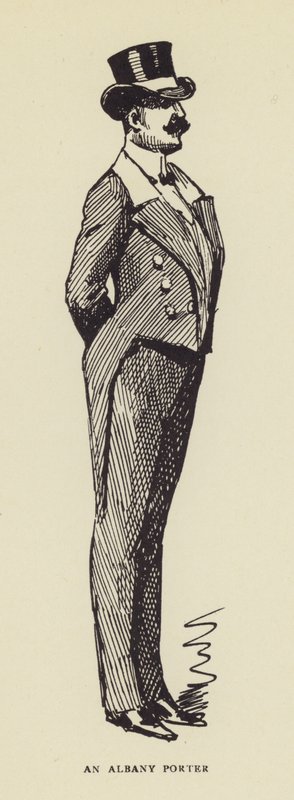 Albany Porter autorstwa Harry Furniss