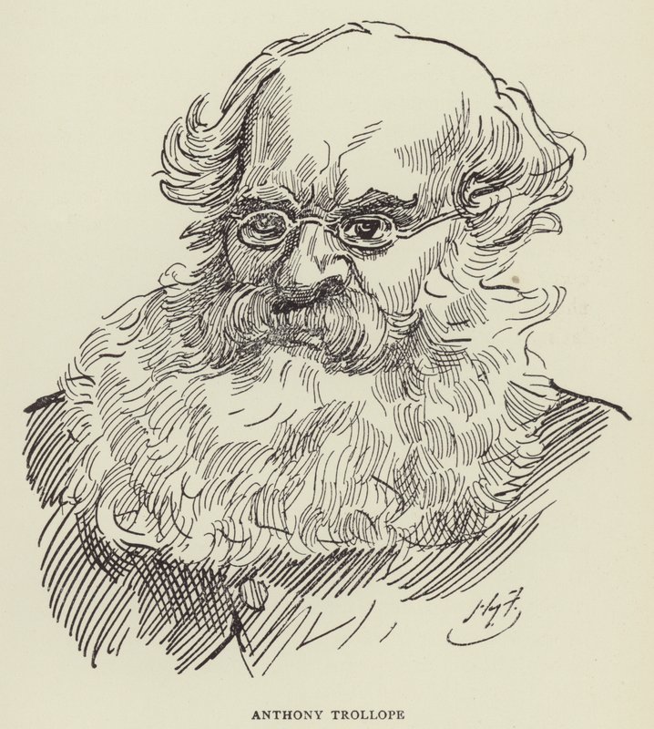 Anthony Trollope autorstwa Harry Furniss