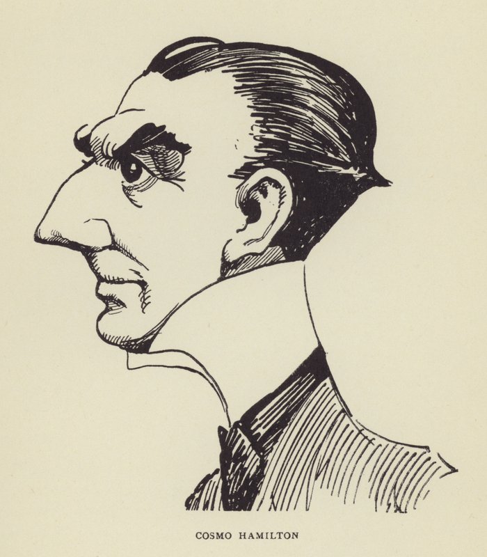 Cosmo Hamilton autorstwa Harry Furniss