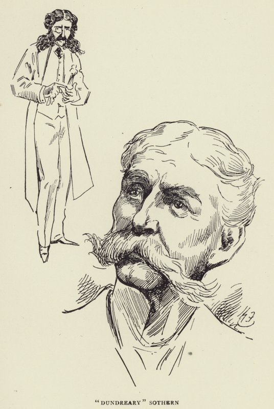 Dundreary Sothern autorstwa Harry Furniss
