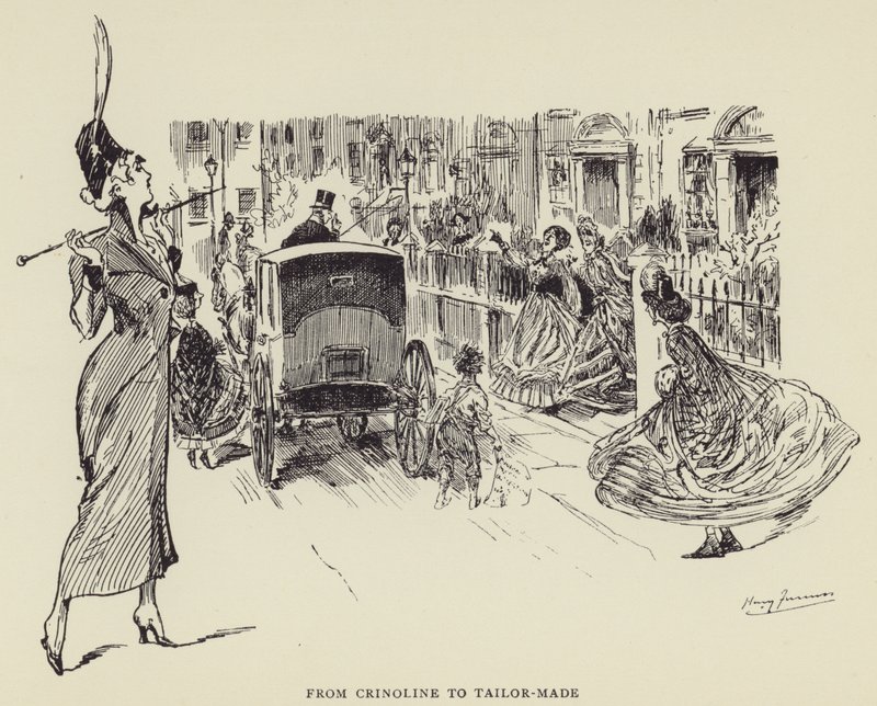 Od krynoliny po szyte na miarę autorstwa Harry Furniss