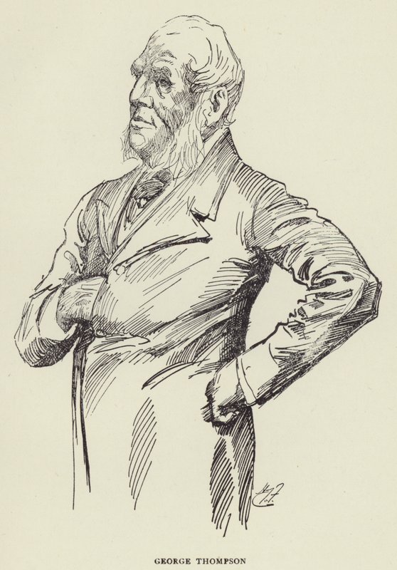George Thompson autorstwa Harry Furniss