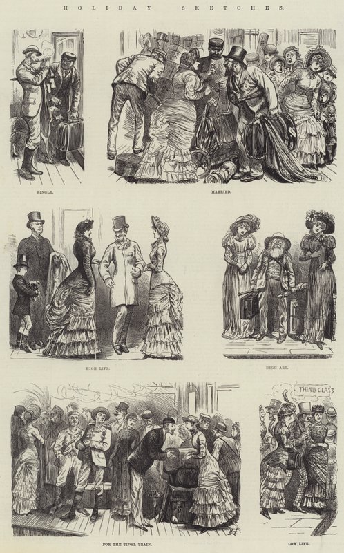 Świąteczne szkice autorstwa Harry Furniss
