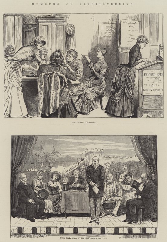 Humory wyborcze autorstwa Harry Furniss