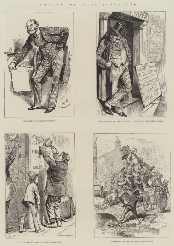Humory wyborcze autorstwa Harry Furniss
