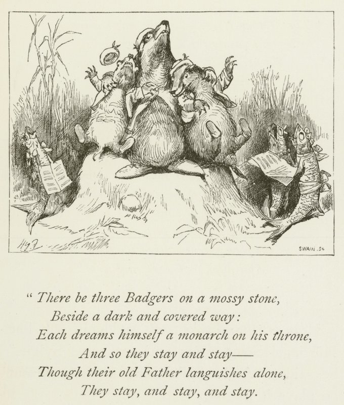 Ilustracja do Sylvie i Bruno autorstwa Lewisa Carrolla (grafika) autorstwa Harry Furniss