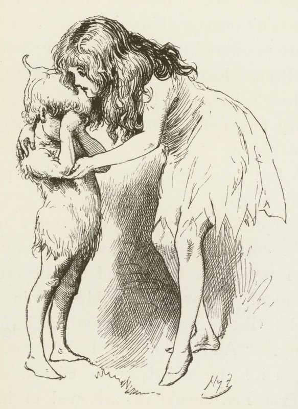 Ilustracja do Sylvie i Bruno autorstwa Lewisa Carrolla autorstwa Harry Furniss