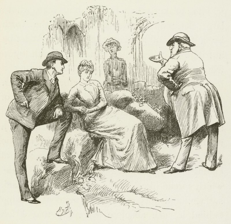 Ilustracja do Sylvie i Bruno autorstwa Lewisa Carrolla autorstwa Harry Furniss