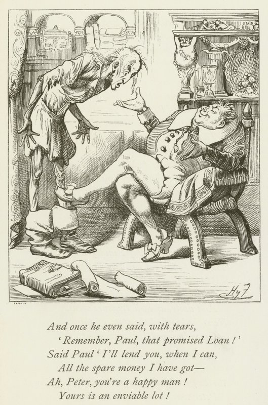 Ilustracja do Sylvie i Bruno autorstwa Lewisa Carrolla autorstwa Harry Furniss