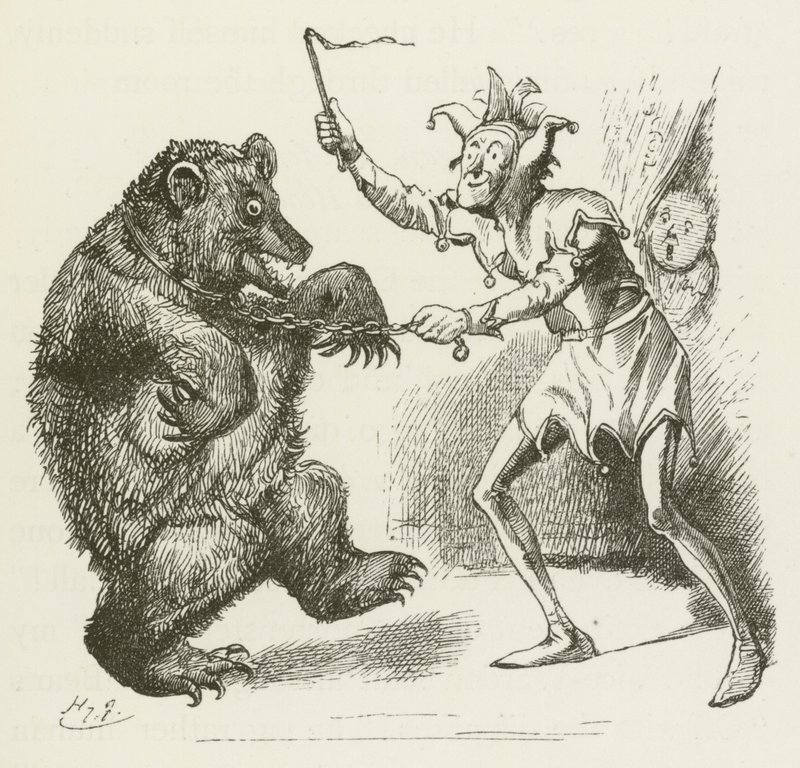 Ilustracja do Sylvie i Bruno autorstwa Lewisa Carrolla autorstwa Harry Furniss