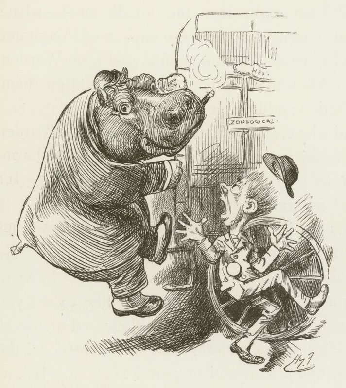 Ilustracja do Sylvie i Bruno autorstwa Lewisa Carrolla autorstwa Harry Furniss