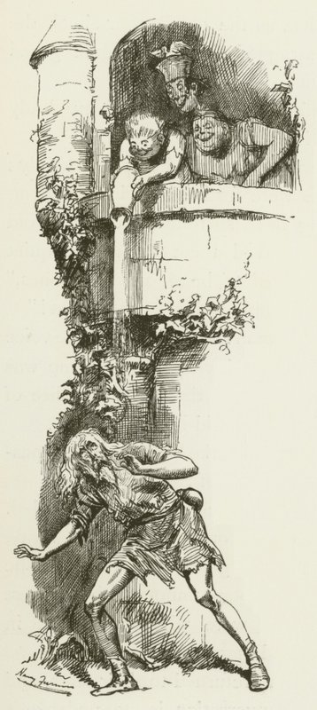 Ilustracja do Sylvie i Bruno autorstwa Lewisa Carrolla autorstwa Harry Furniss
