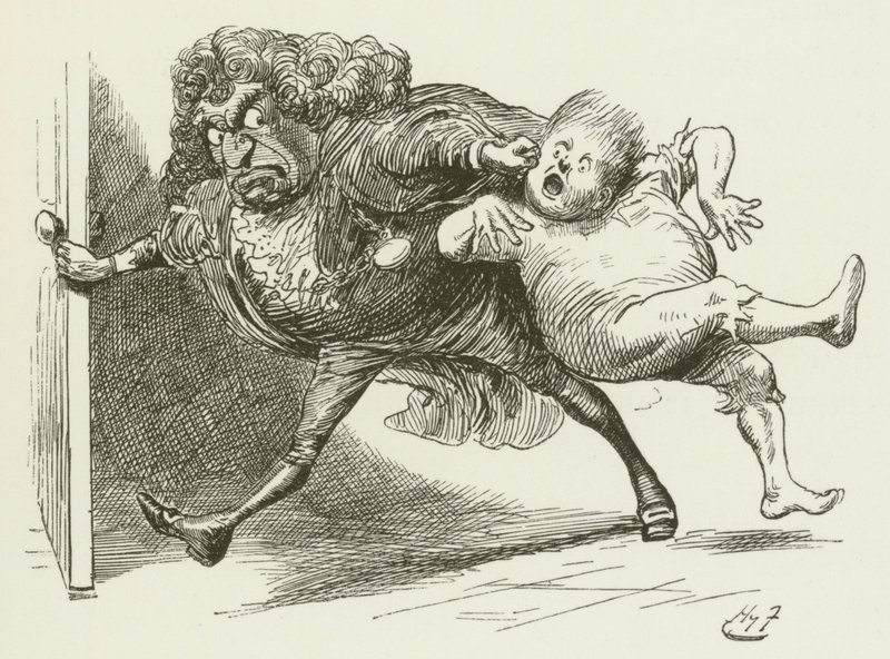 Ilustracja do Sylvie i Bruno autorstwa Lewisa Carrolla autorstwa Harry Furniss