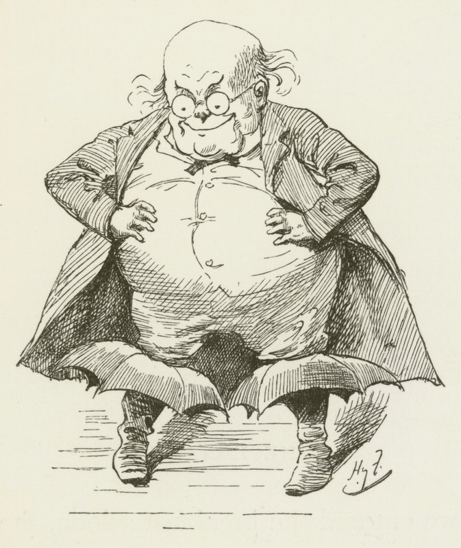 Ilustracja do Sylvie i Bruno autorstwa Lewisa Carrolla autorstwa Harry Furniss