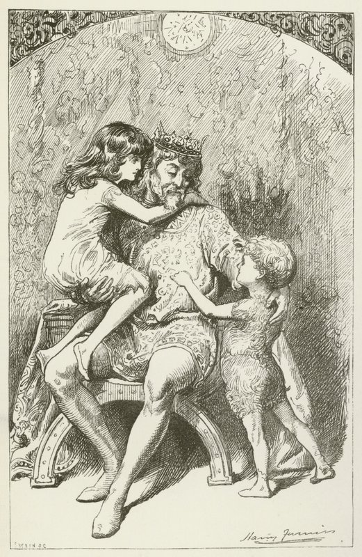 Ilustracja do Sylvie i Bruno autorstwa Lewisa Carrolla autorstwa Harry Furniss