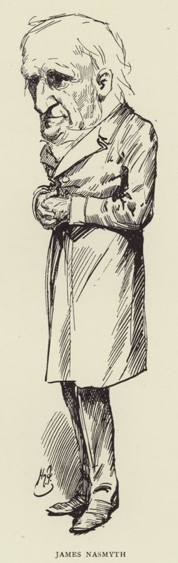 James Nasmyth autorstwa Harry Furniss
