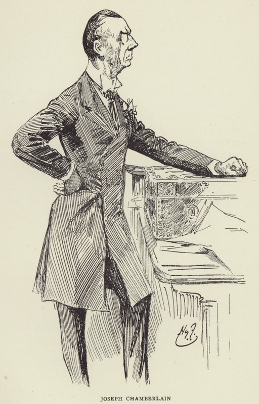 Józef Szambelan autorstwa Harry Furniss