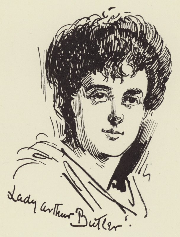 Lady Arthur Butler autorstwa Harry Furniss