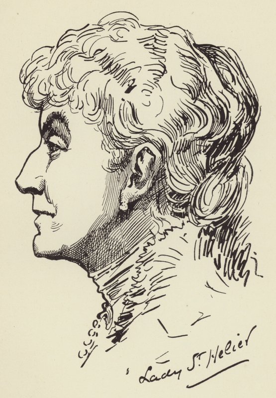 Pani Św. Helier autorstwa Harry Furniss